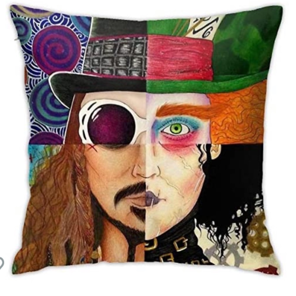 Johnny depp pillow case